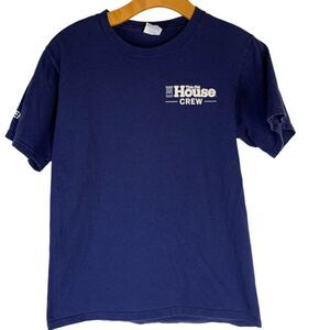 Port & Co Women's size Small Navy blue This Old House T-shirt Top